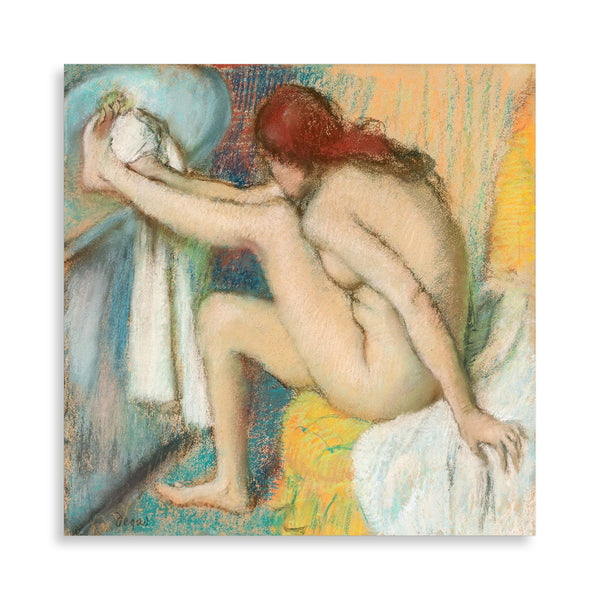Quadro Stampa su Tela con Telaio in Legno Edgar Degas - Naked lady