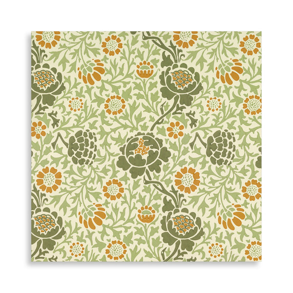 Quadro Stampa su Tela con Telaio in Legno William Morris - Grafton