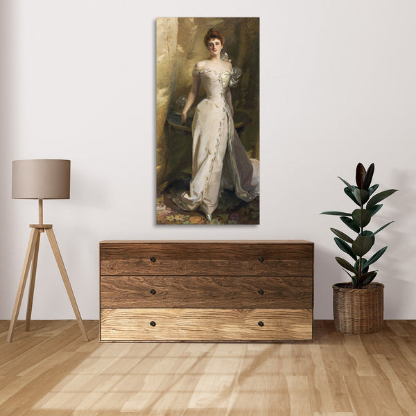 Quadro Stampa su Tela con Telaio in Legno John Singer Sargent - Portrait of Lisa Colt Curtis