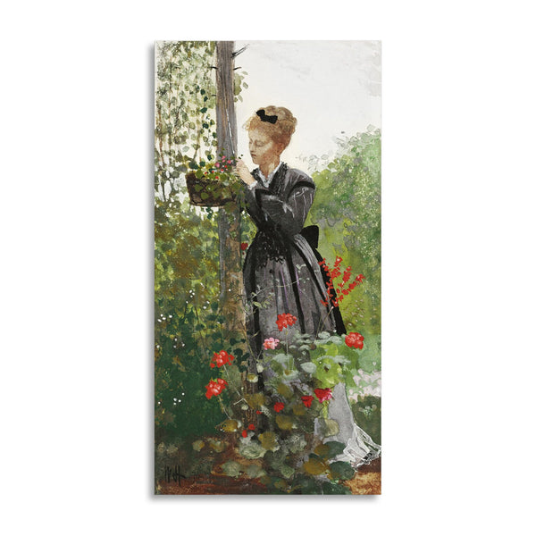 Quadro Stampa su Tela con Telaio in Legno Winslow Homer - Summer