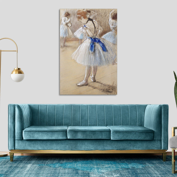 Quadro Stampa su Tela con Telaio in Legno Edgar Degas - Dancer