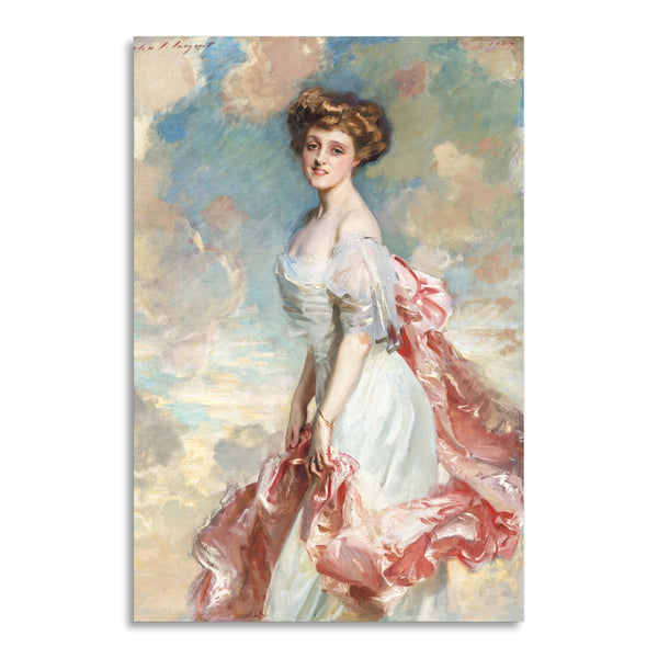 Quadro Stampa su Tela con Telaio in Legno John Singer Sargent - Miss Grace Woodhouse