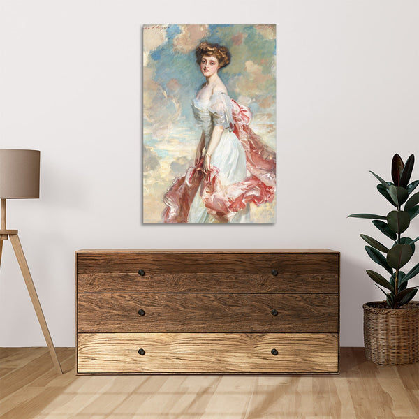 Quadro Stampa su Tela con Telaio in Legno John Singer Sargent - Miss Grace Woodhouse