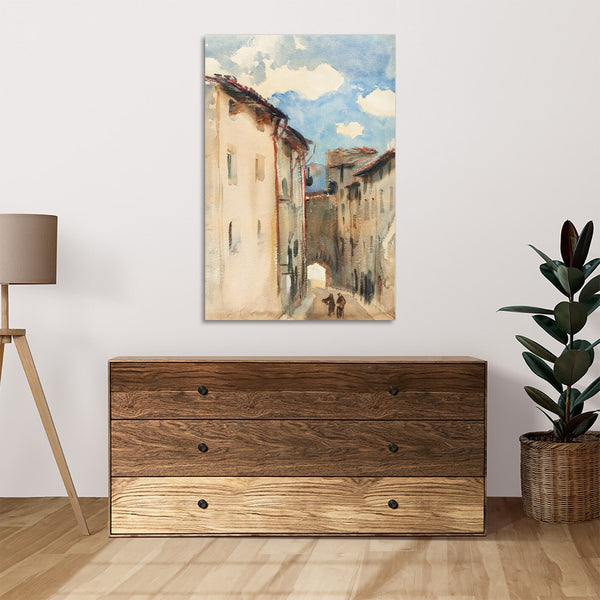 Quadro Stampa su Tela con Telaio in Legno John Singer Sargent - Camprodon, Spain