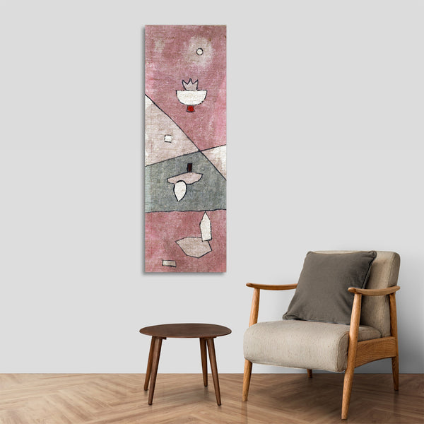 Quadro Stampa su Tela con Telaio in Legno Paul Klee - Plant analytics