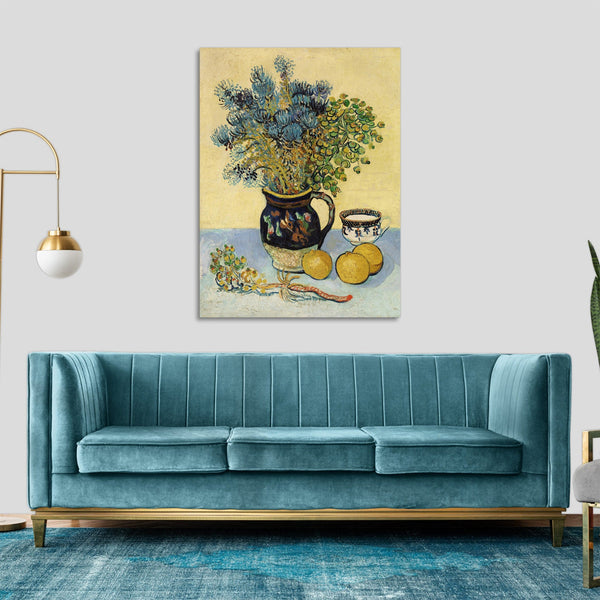 Quadro Stampa su Tela con Telaio in Legno Vincent van Gogh - Still Life
