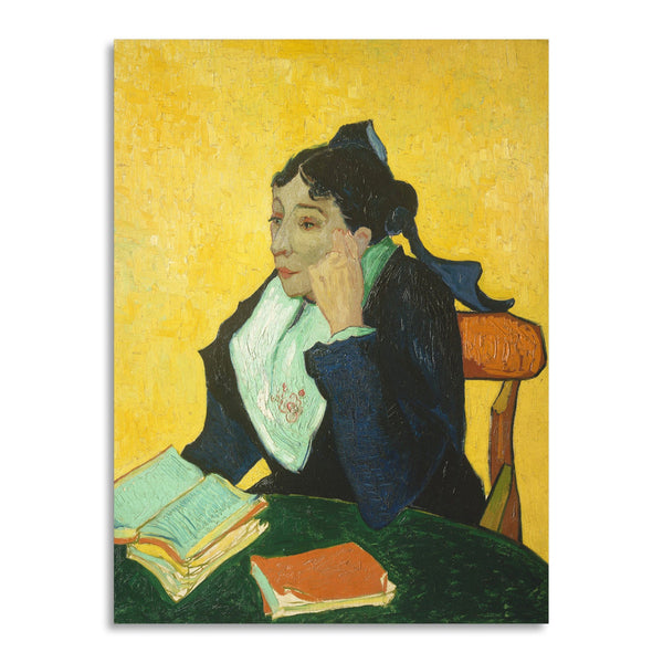 Quadro Stampa su Tela con Telaio in Legno Vincent van Gogh - Madame Joseph-Michel Ginoux