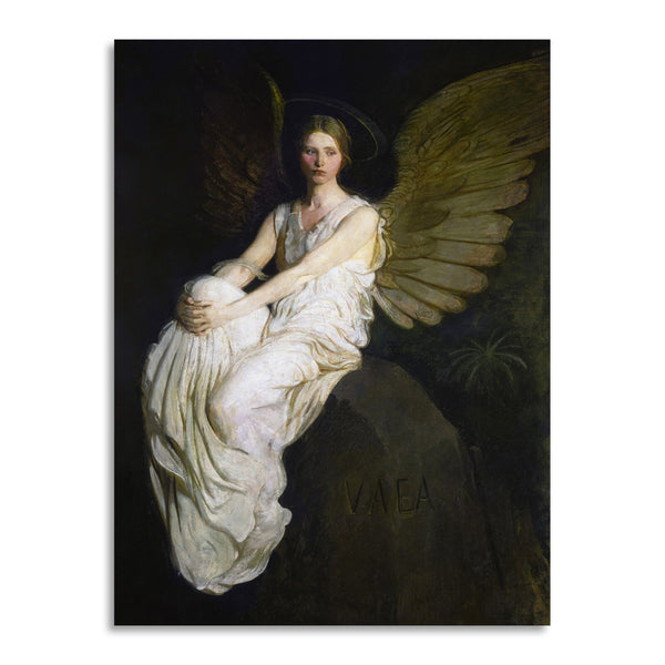 Quadro Stampa su Tela con Telaio in Legno Abbott Handerson Thayer - Stevenson Memorial