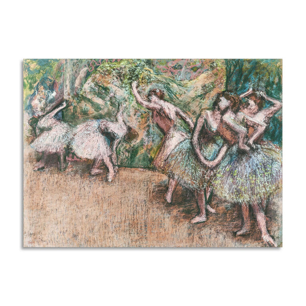 Quadro Stampa su Tela con Telaio in Legno Edgar Degas - Ballet Scene