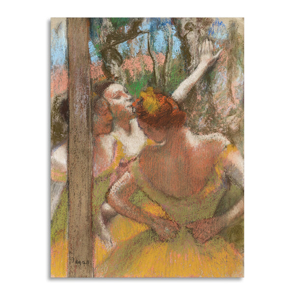 Quadro Stampa su Tela con Telaio in Legno Edgar Degas - Dancers