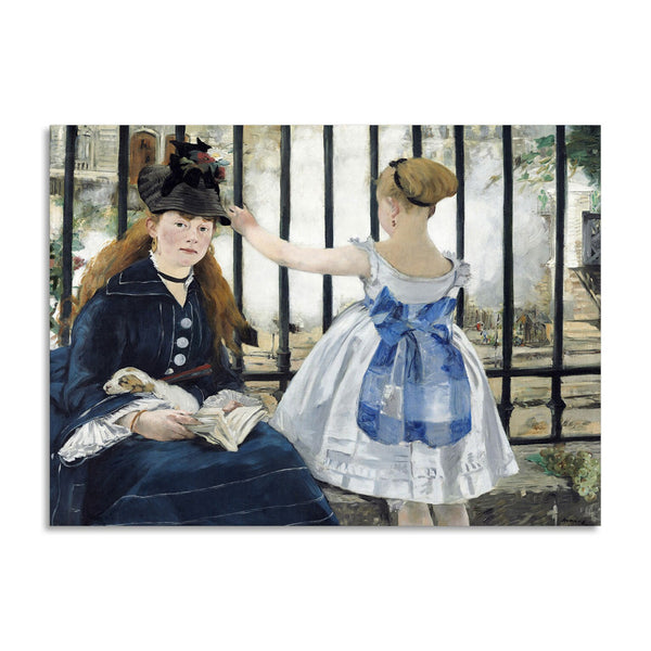 Quadro Stampa su Tela con Telaio in Legno Edouadr Manet - Boating