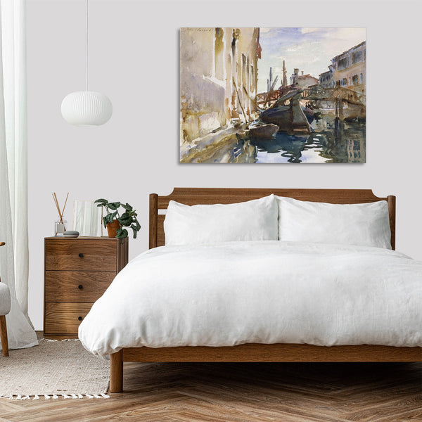 Quadro Stampa su Tela con Telaio in Legno John Singer Sargent - Giudecca