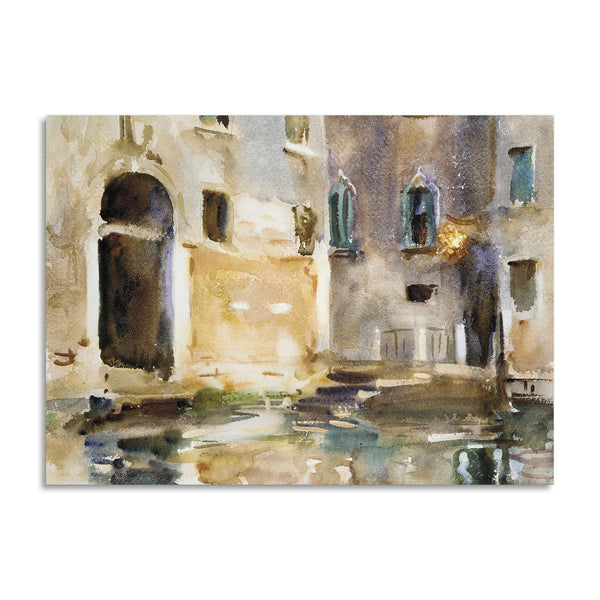 Quadro Stampa su Tela con Telaio in Legno John Singer Sargent - Venice