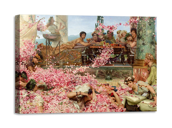 Quadro Stampa su Tela con Telaio in Legno Lawrence Alma-Tadema - Japanese butterfly