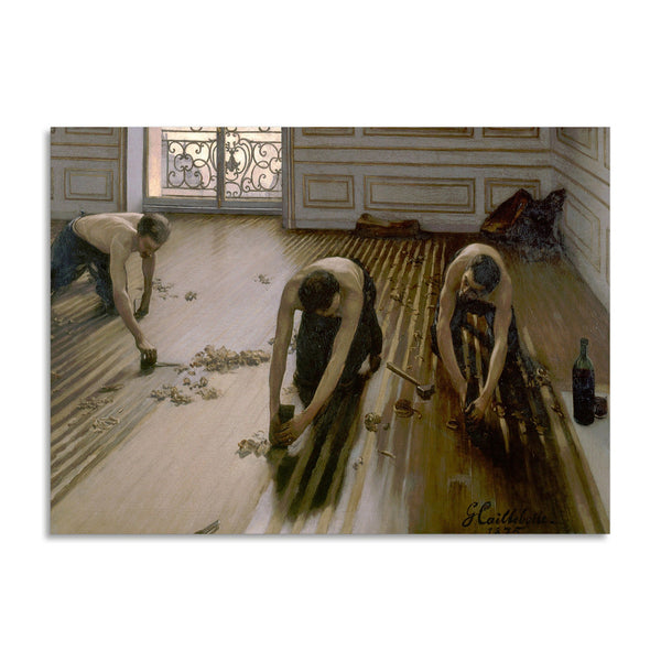 Quadro Stampa su Tela con Telaio in Legno Gustave Caillebotte - The Floor Planers