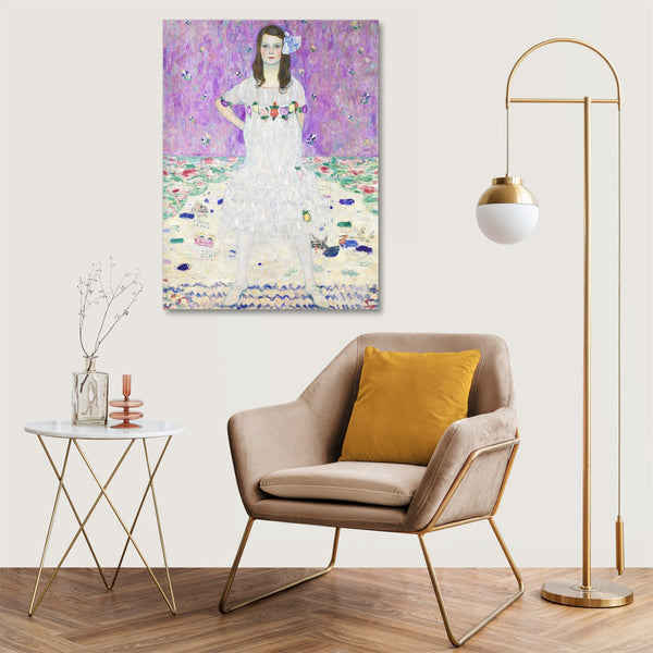 Quadro Stampa su Tela con Telaio in Legno Gustav Klimt - Mäda Primavesi