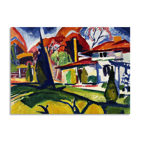 Quadro Stampa su Tela con Telaio in Legno Henry Lyman Sayen - Newman’s House