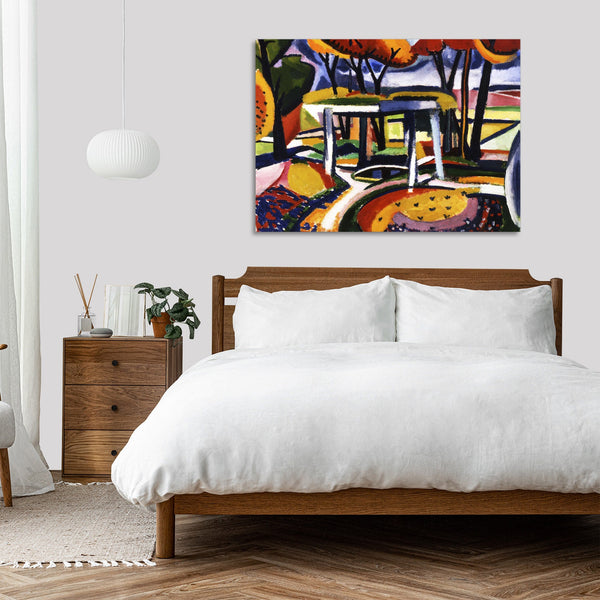 Quadro Stampa su Tela con Telaio in Legno Henry Lyman Sayen - Décor Slav