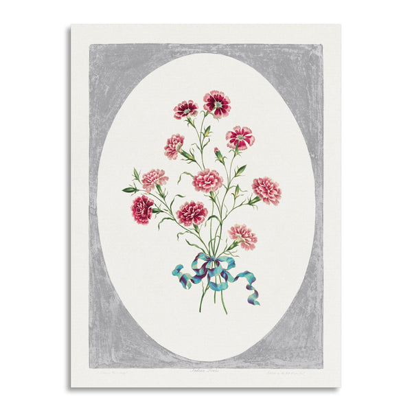 Quadro Stampa su Tela con Telaio in Legno John Edwards - India Pinks