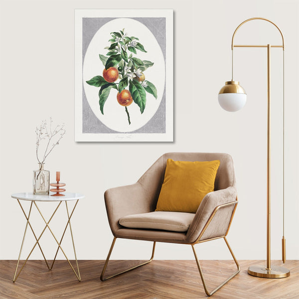 Quadro Stampa su Tela con Telaio in Legno John Edwards - Orange Tree