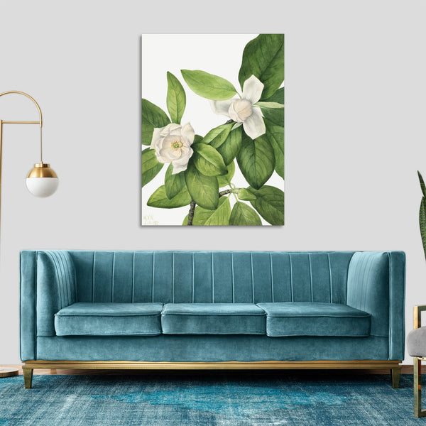 Quadro Stampa su Tela con Telaio in Legno Mary Vaux Walcott - Sweetbay
