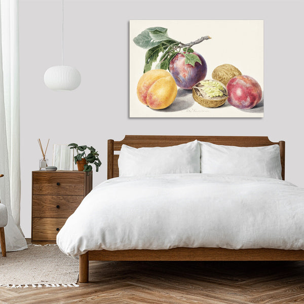 Quadro Stampa su Tela con Telaio in Legno Michiel van Huysum - Fruits