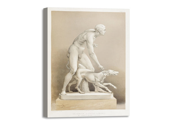 Quadro Stampa su Tela con Telaio in Legno Matthew Digby wyatt - The hunter