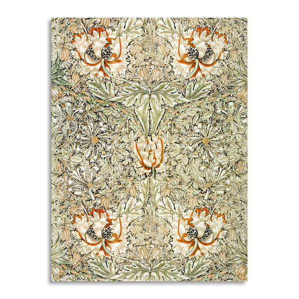 Quadro Stampa su Tela con Telaio in Legno William Morris - Honeysuckle