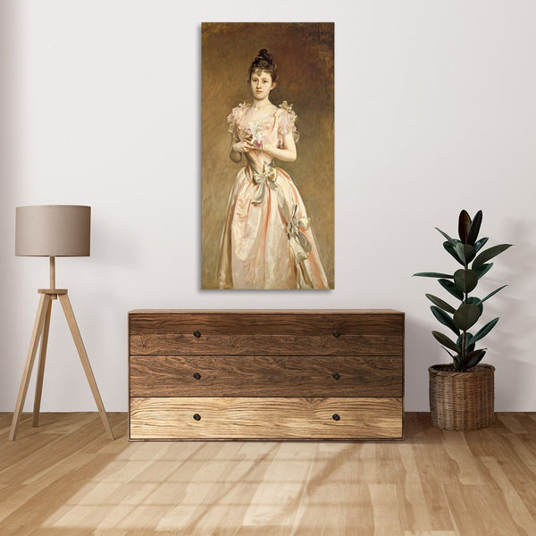 Quadro Stampa su Tela con Telaio in Legno John Singer Sargent - Miss Grace Woodhouse