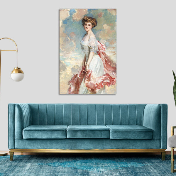 Quadro Stampa su Tela con Telaio in Legno John Singer Sargent - Miss Grace Woodhouse