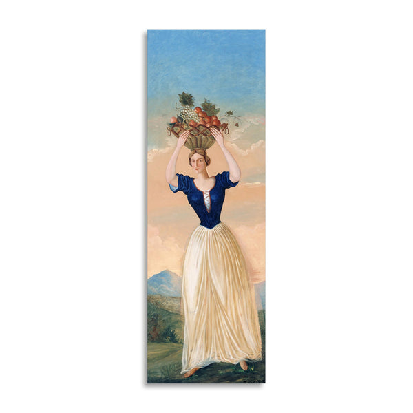 Quadro Stampa su Tela con Telaio in Legno Paul Cezanne - The four seasons