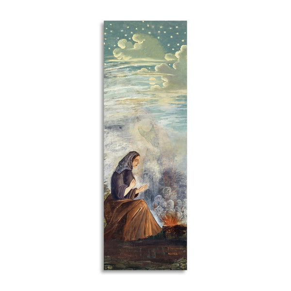 Quadro Stampa su Tela con Telaio in Legno Paul Cezanne - The four seasons
