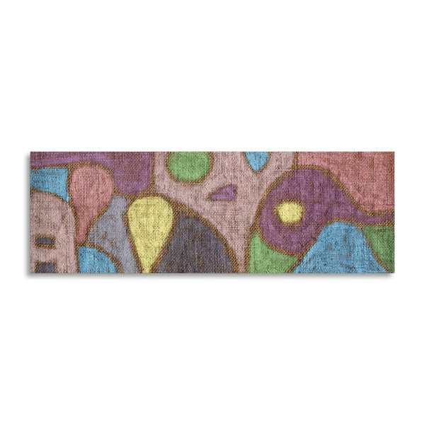 Quadro Stampa su Tela con Telaio in Legno Paul Klee - Mild Fruit