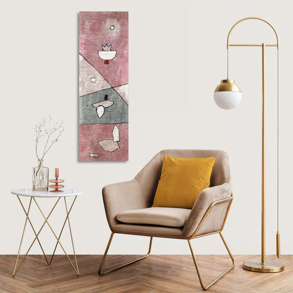 Quadro Stampa su Tela con Telaio in Legno Paul Klee - Plant analytics