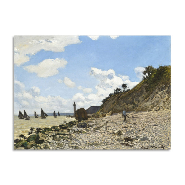Quadro Stampa su Tela con Telaio in Legno Claude Monet - The Manneporte (Étretat)
