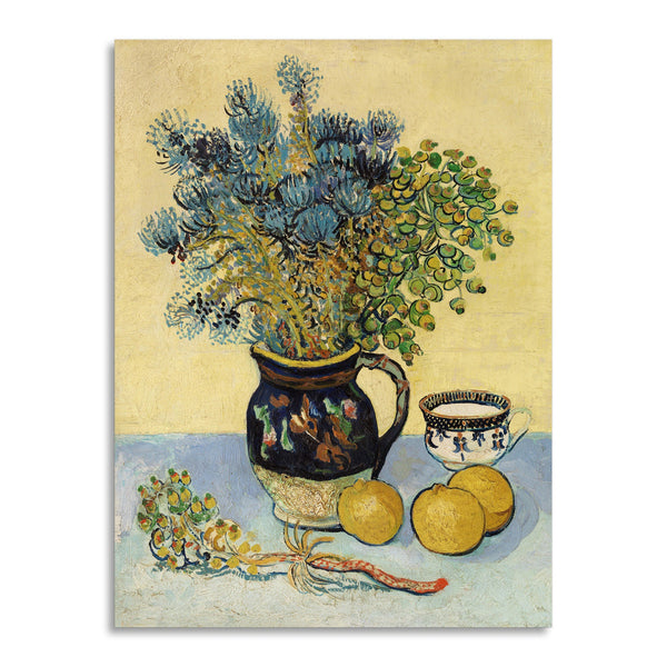 Quadro Stampa su Tela con Telaio in Legno Vincent van Gogh - Still Life
