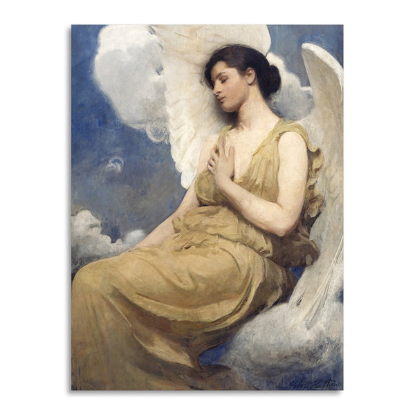 Quadro Stampa su Tela con Telaio in Legno Abbott Handerson Thayer - Winged Figure