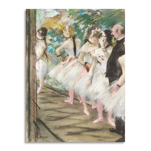 Quadro Stampa su Tela con Telaio in Legno Edgar Degas - The Ballet