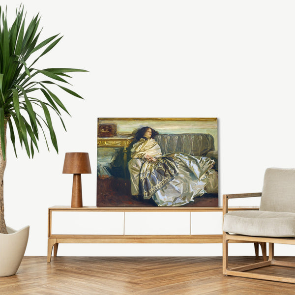 Quadro Stampa su Tela con Telaio in Legno John Singer Sargent - Nonchaloir
