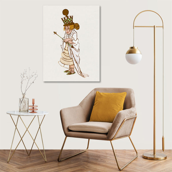 Quadro Stampa su Tela con Telaio in Legno William Penhallow Henderson