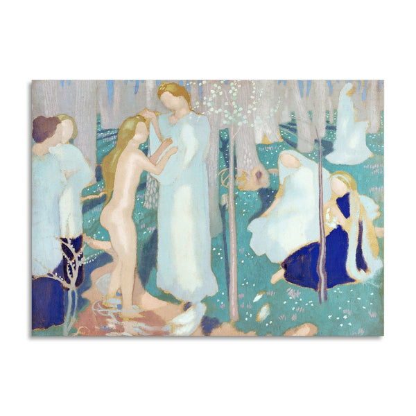 Quadro Stampa su Tela con Telaio in Legno Maurice Denis - Springtime