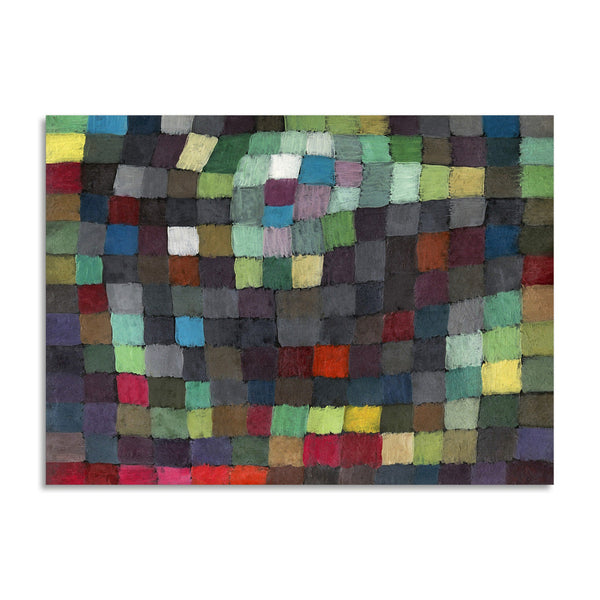 Quadro Stampa su Tela con Telaio in Legno Paul Klee - May Picture