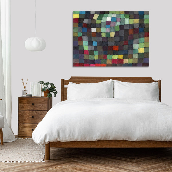 Quadro Stampa su Tela con Telaio in Legno Paul Klee - May Picture