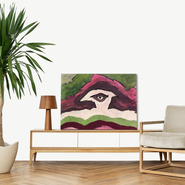 Quadro Stampa su Tela con Telaio in Legno Arthur Dove - Storm Clouds
