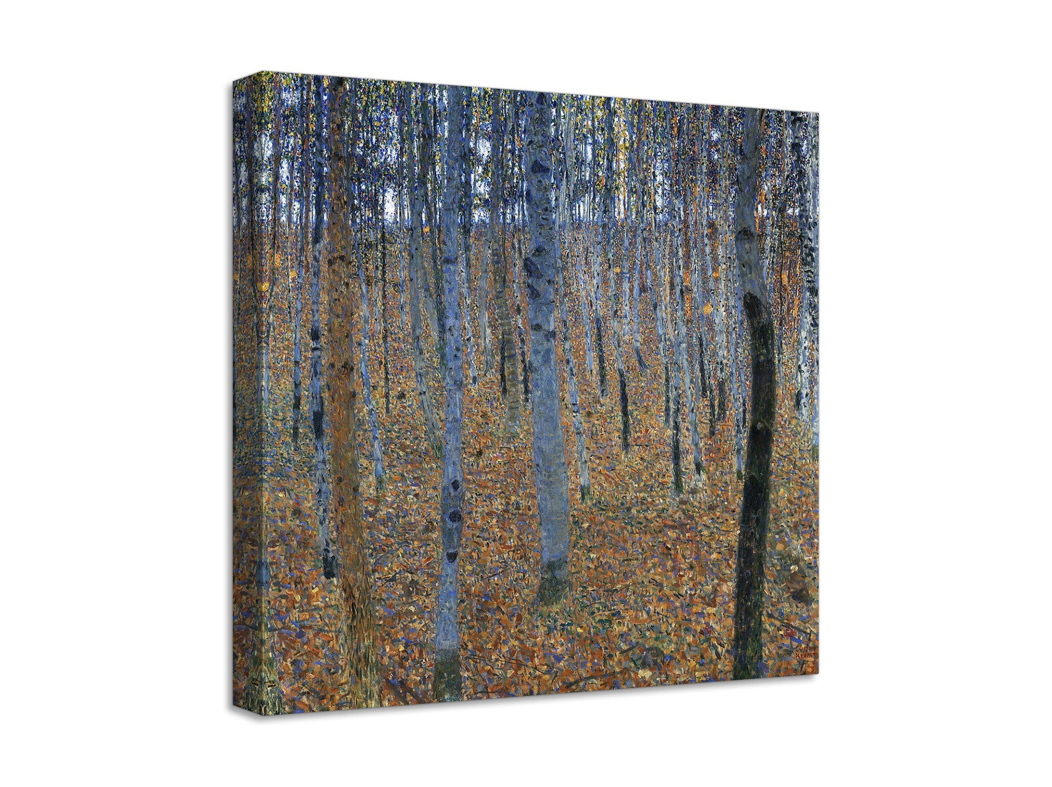 Quadro Stampa su Tela con Telaio in Legno Gustav Klimt - Beech Grove