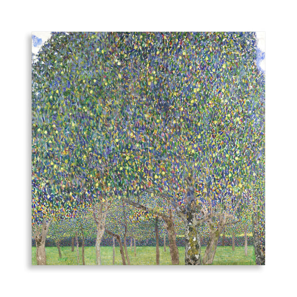 Quadro Stampa su Tela con Telaio in Legno Gustav Klimt - Pear Tree