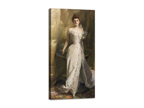 Quadro Stampa su Tela con Telaio in Legno John Singer Sargent - Portrait of Lisa Colt Curtis