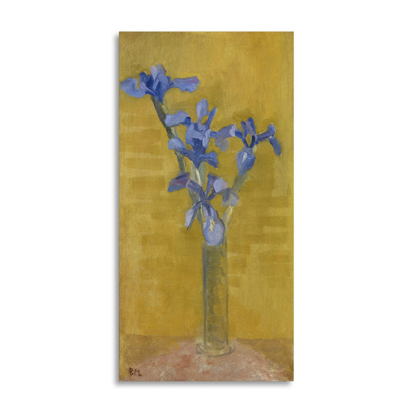 Quadro Stampa su Tela con Telaio in Legno Piet Mondrian - Irises