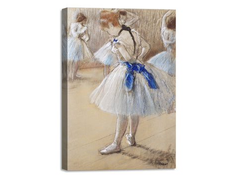 Quadro Stampa su Tela con Telaio in Legno Edgar Degas - Dancer
