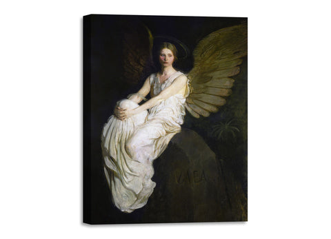 Quadro Stampa su Tela con Telaio in Legno Abbott Handerson Thayer - Stevenson Memorial